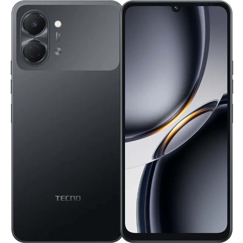 Смартфон Tecno Spark Go 3 4/128Гб Чёрный (KN3). Фото 1
