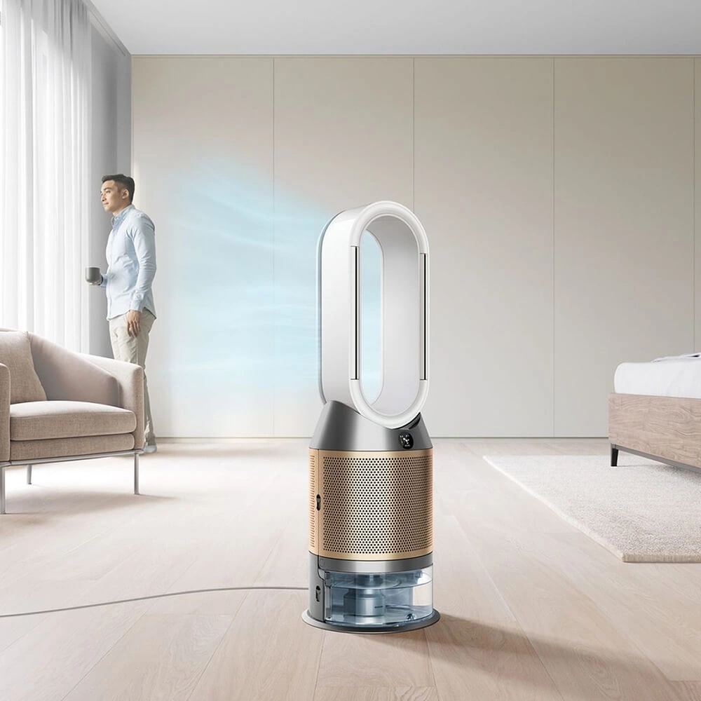 Очиститель воздуха Dyson PH05 Purifier Humidifier + Cool Formaldehyde, White/Gold. Фото 4