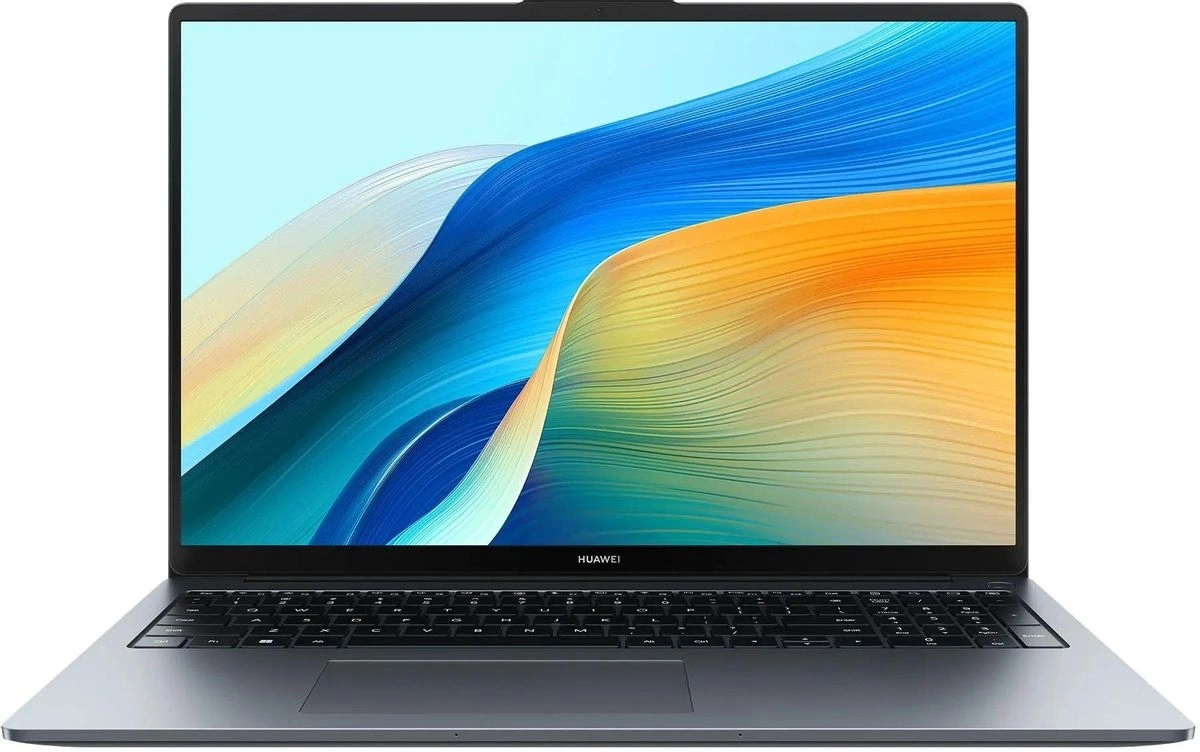 Huawei MateBook D 16 Космический серый 53013YDJ (MCLF-X) (16" IPS, Intel Core i5 12450H, 2.0 GHz - 4.4 GHz, 8GB, 512GB SSD, Intel UHD Graphics, без ОС). Фото 1