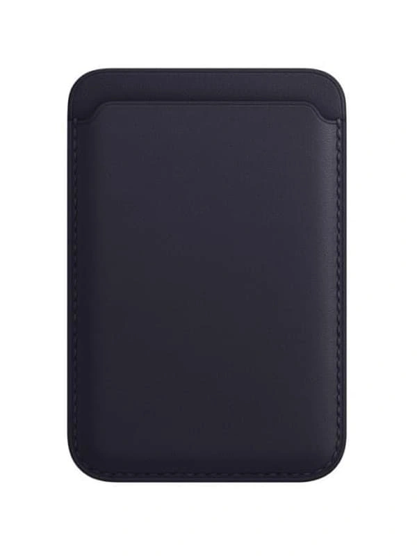 Магнитный бумажник Leather Wallet MagSafe для iPhone, Ink. Фото 1