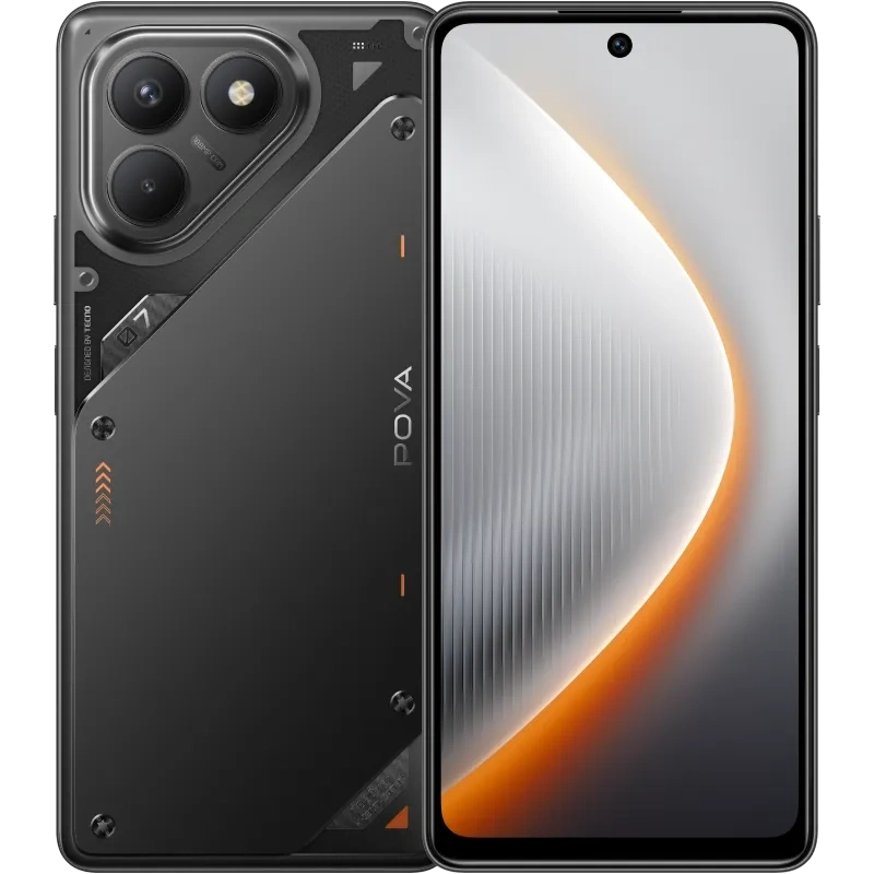 Смартфон Tecno Pova 7 Neo 8/256Gb Индустриальный чёрный (LJ6). Фото 1