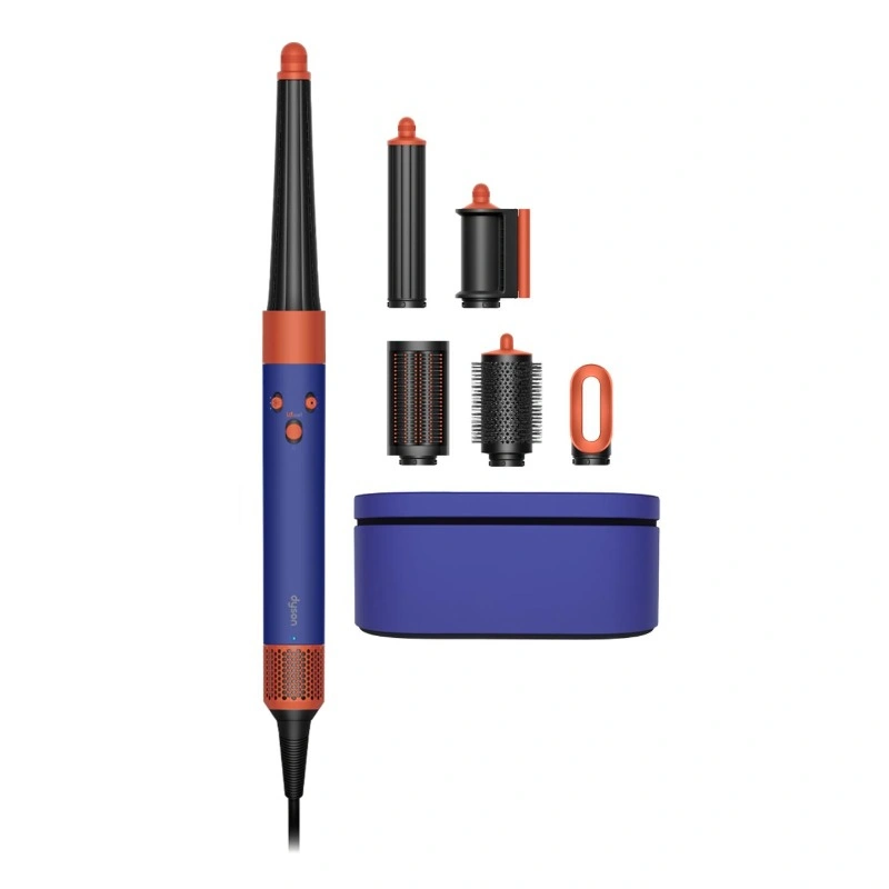 Стайлер для волос Dyson AirWrap ID Complete Long HS08, Vinca Blue/Topaz (подарочный кейс для хранения). Фото 1