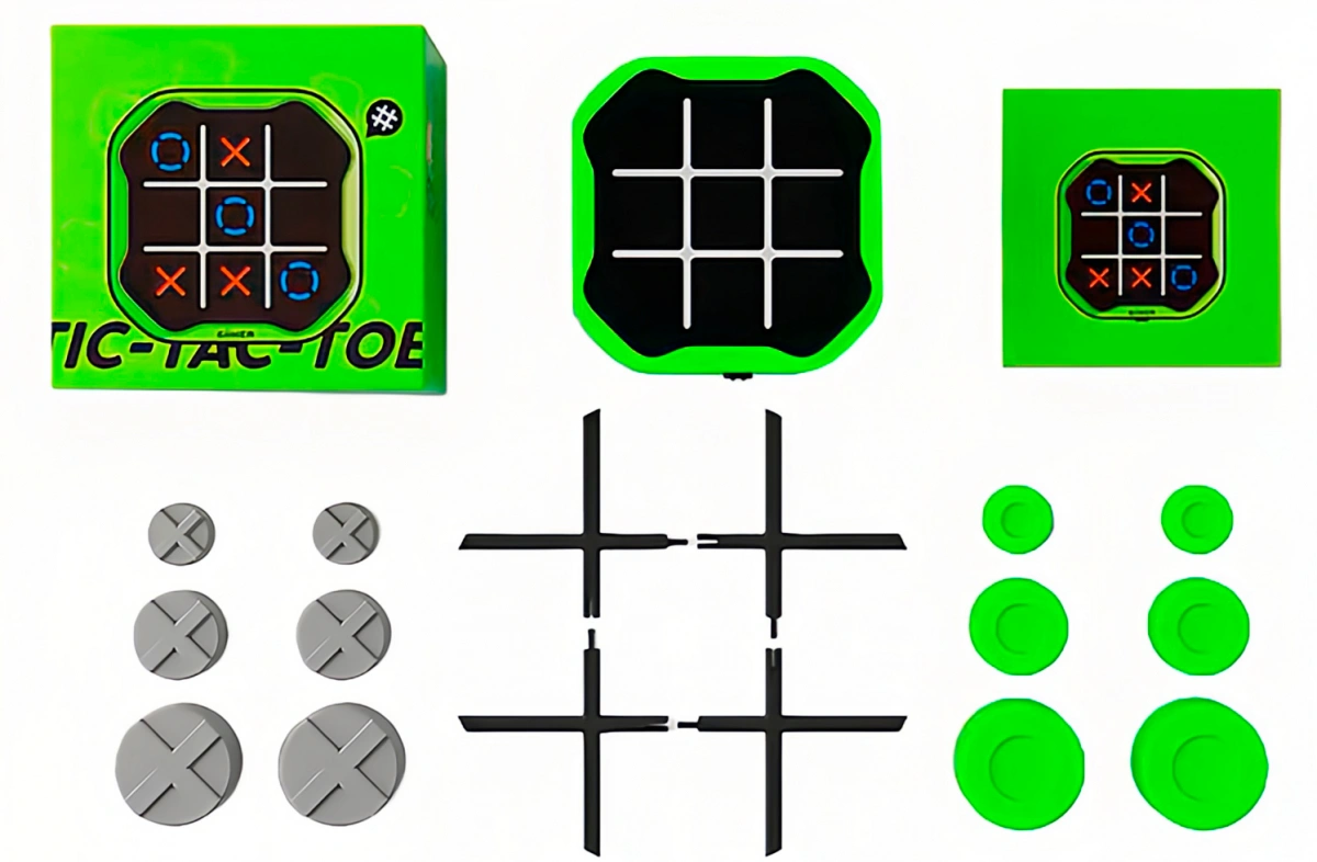 Настольная игра Xiaomi Giiker Tic-Tac-Toe Bolt "Крестики-Нолики", Green (JKJZQ001). Фото 4