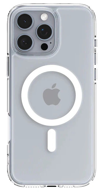 Накладка Spigen Ultra Hybrid MagSafe для iPhone 16 Pro Max, White (ACS07998). Фото 5