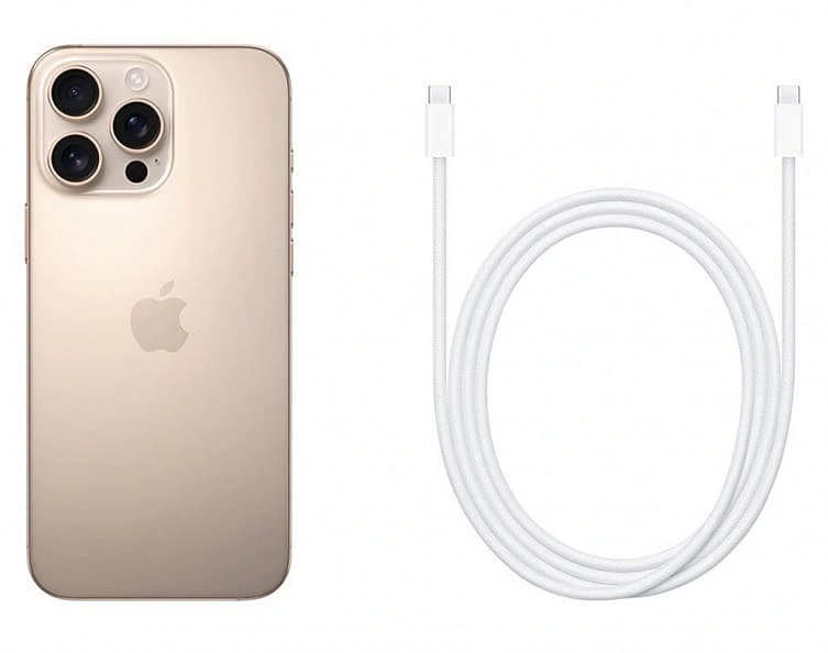 Смартфон Apple iPhone 16 Pro Max 512Gb Desert Titanium (eSIM) (Без RuStore). Фото 5