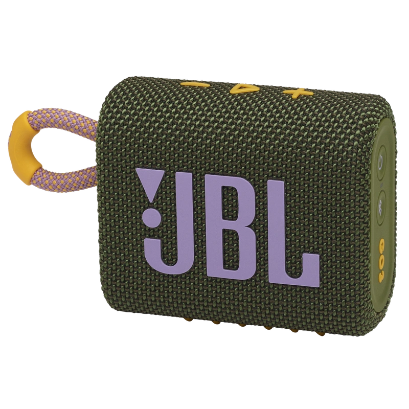 Беспроводная акустика JBL Go 3 Green/Зеленый (JBLGO3GRN). Фото 6