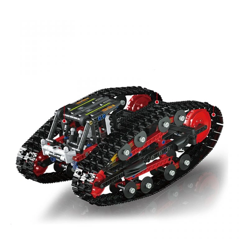 Конструктор Mould King Creative Idea (13154) Вездеход перевертыш, модель 2022 года, 836 деталей, двигатель. Фото 2