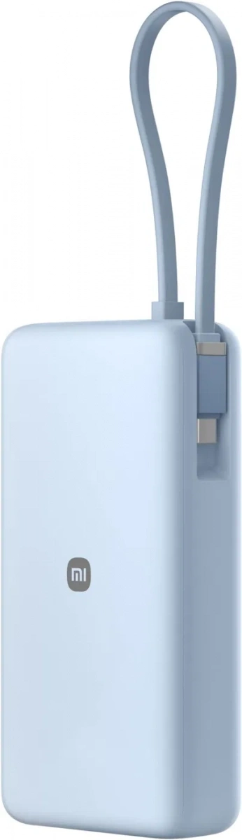 Внешний аккумулятор Xiaomi 67W Power Bank 20000mAh (Integrated Cable), Blue (BHR089XCN). Фото 3