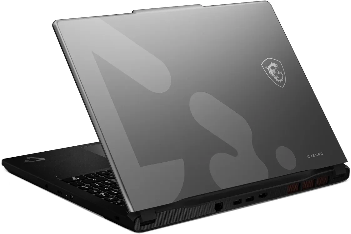 MSI Cyborg 15 C2WF-014XRU Серый (15.6" IPS, Intel Core i7-240H, 16 Гб, SSD 1024 Гб, GeForce RTX 5060, DOS) 9S7-15T121-014. Фото 5