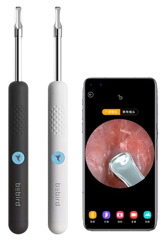 Умная ушная палочка Bebird Smart Visual Ear Rod R1, Белая. Фото 2