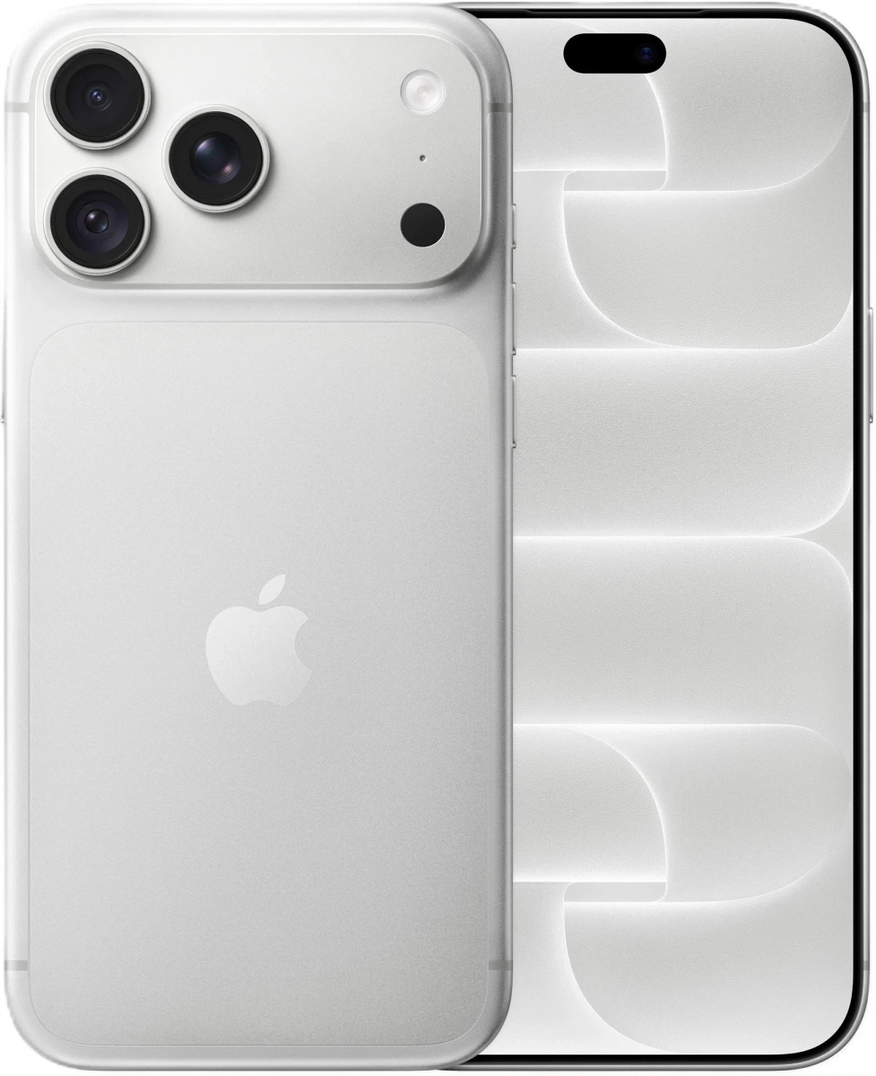 Смартфон Apple iPhone 18 Pro Max 512Гб, Серебристый (eSIM+SIM) (Без RuStore). Фото 1