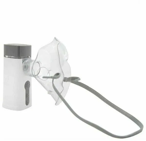 Портативный ультразвуковой меш-ингалятор небулайзер Andon Air Plus 2, Белый. Фото 2