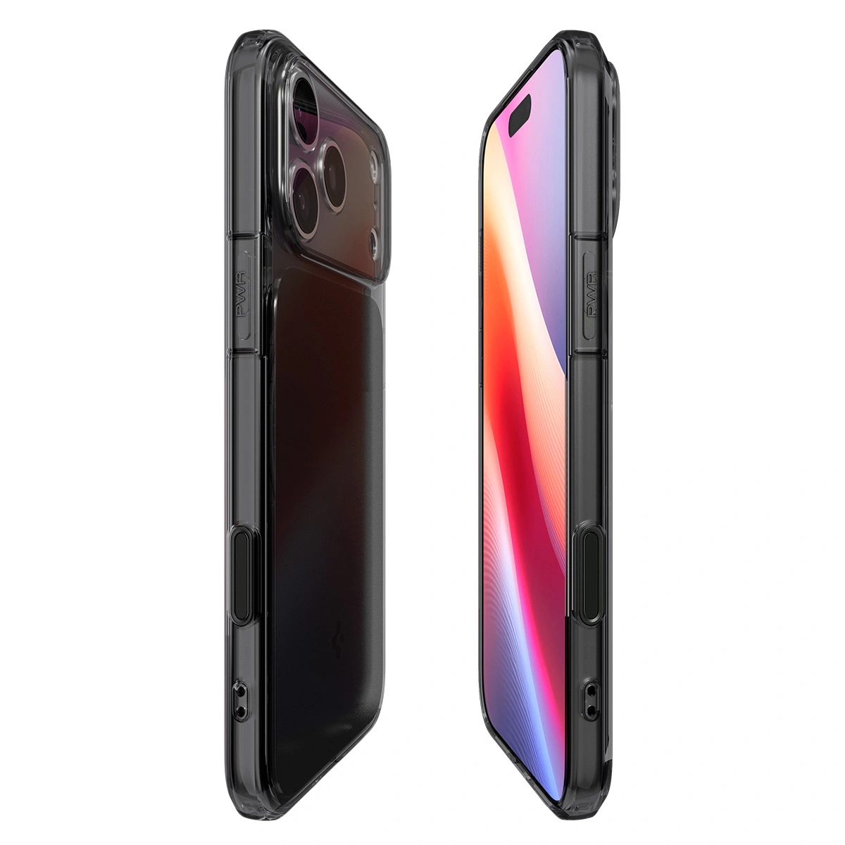 Накладка Spigen Ultra Hybrid T (MagSafe) для iPhone 17 Pro Max, Чёрный (ACS10281). Фото 6