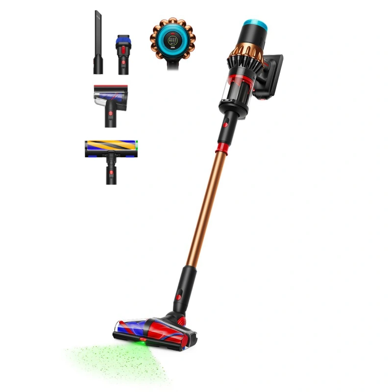 Беспроводной пылесос Dyson V16 Piston Animal DS60, Copper/Black (SV53A) + Fluffy Optic Cleaner head. Фото 1