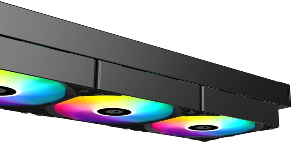 Система охлаждения ID-COOLING FX360 LCD, Чёрный. Фото 5