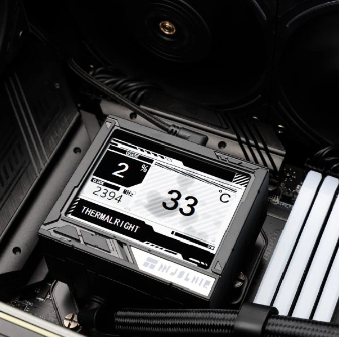 Система охлаждения Thermalright Mjolnir Vision 360 ARGB, Чёрный (M-VISION-360-BL-ARGB). Фото 7