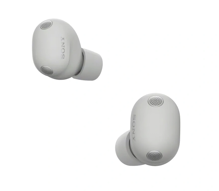 Беспроводные наушники Sony WF-1000XM6/SC с шумоподавлением, Серебристые. Фото 2