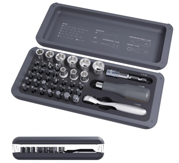 Набор отверток JIMI 41 в 1 (JM-GNT41), Чёрный. Фото 2