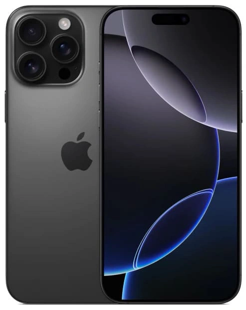 Смартфон Apple iPhone 16 Pro Max 512Гб Чёрный титан (eSIM+SIM) (Без RuStore). Фото 1