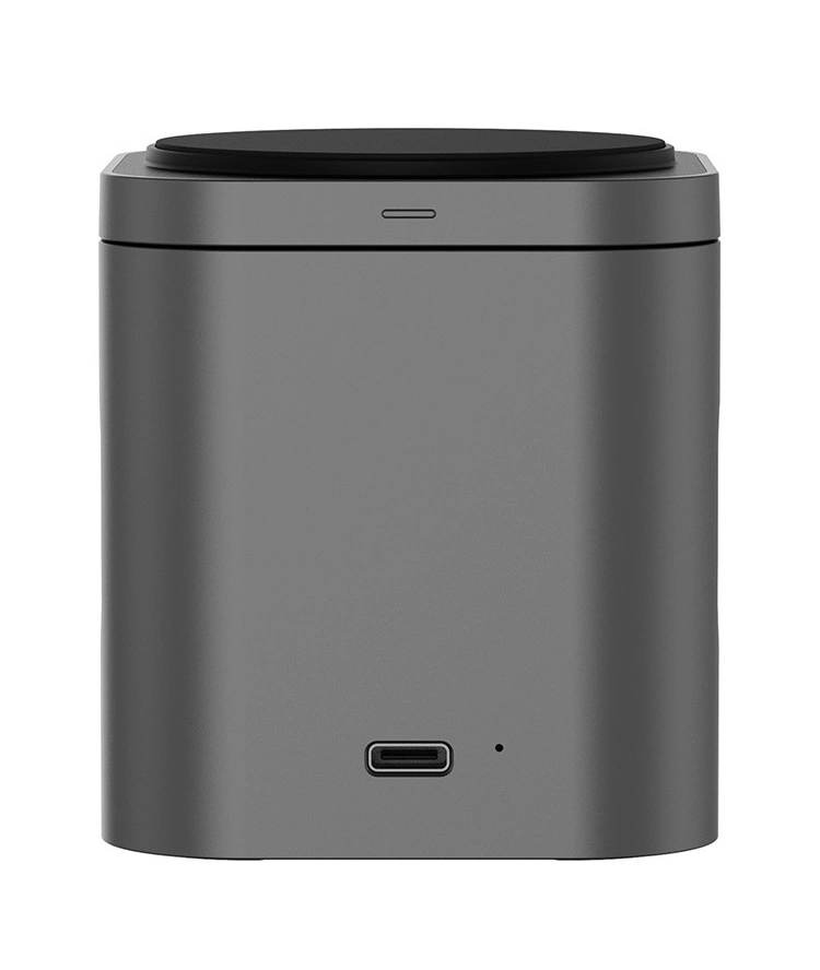 Беспроводная зарядная станция EnergEA MagCube 3-in-1 Magnetic Foldable wireless 15W Qi2.0 + TWS + MFW, Бронза (MAG-CUBE-GUN). Фото 5