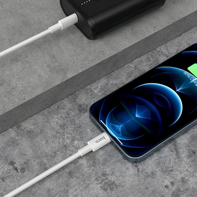Кабель Hoco X56 New Original PD Type-C - Lightning 1m, Белый. Фото 5