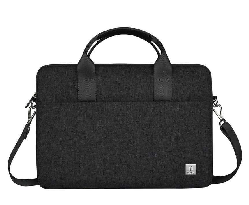 Сумка для ноутбука Wiwu Minimalist Laptop Bag 2 14", Black. Фото 1