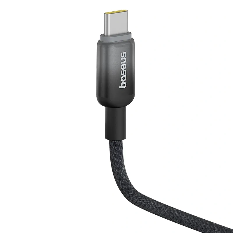 Кабель Baseus Discolor Series Fast Charging Cable USB-C to USB-C 100W 2м, Black (P10374902111-01). Фото 2