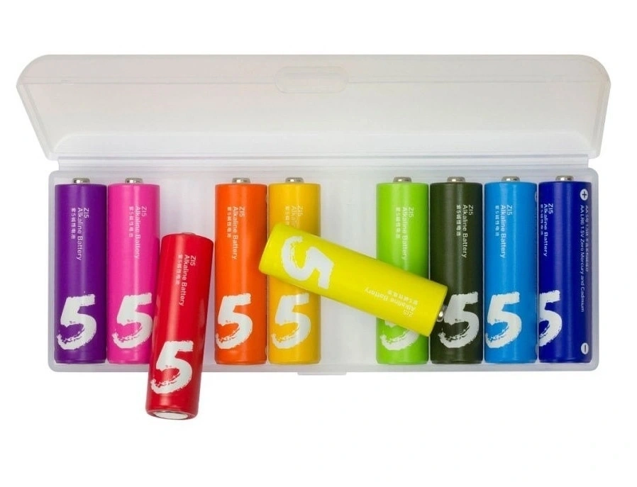 Батарейки ZMi Rainbow ZI5 типа AA 10шт. 1.5V. Фото 3