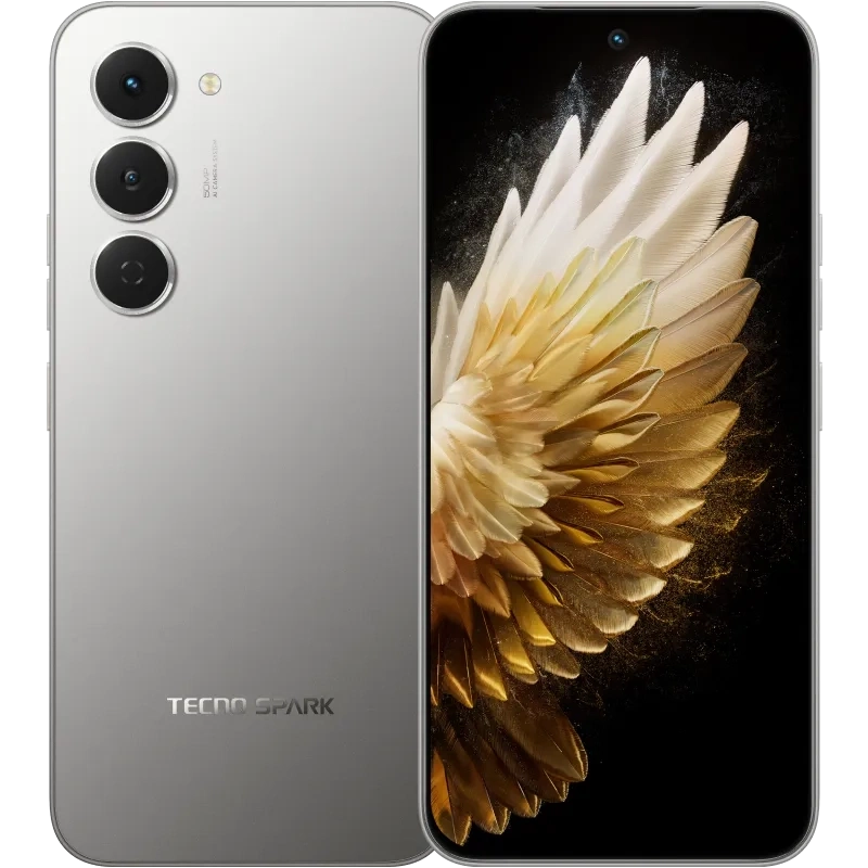 Смартфон Tecno Spark 40 Pro 8/256Гб Лунный титановый. Фото 1