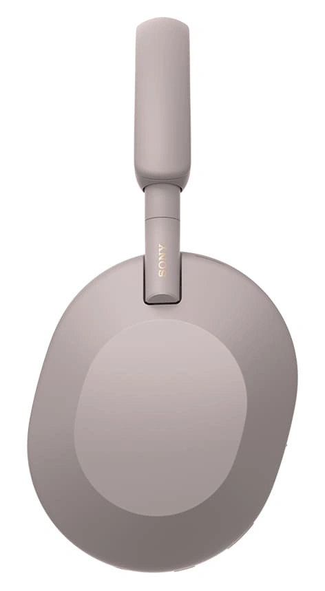 Беспроводные наушники Sony WH-1000XM5/PM с шумоподавлением, Розовые. Фото 2