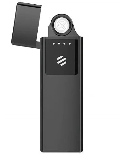 Электронная двусторонняя зажигалка Beebest Rechargeable Lighter, Чёрная