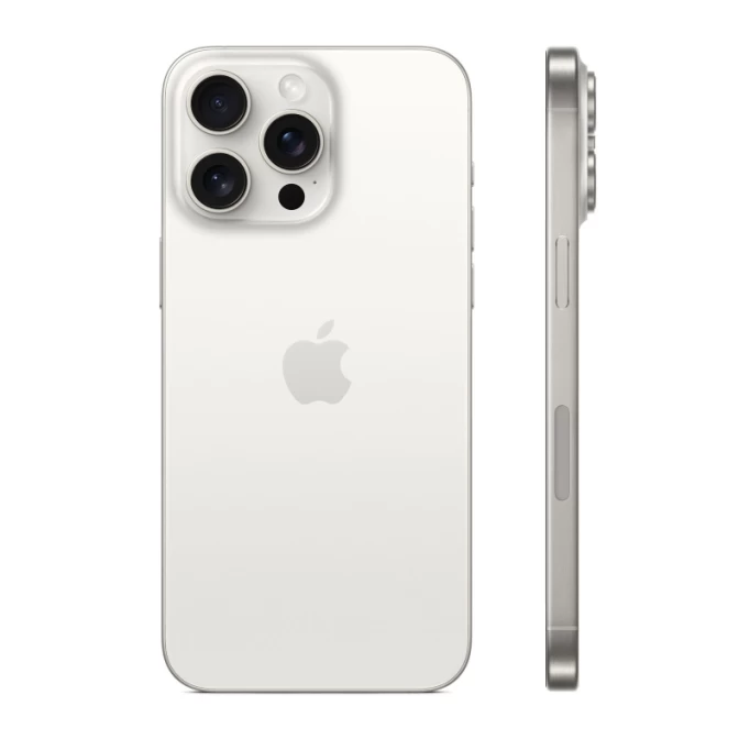 Смартфон Apple iPhone 15 Pro Max 512Gb White Titanium (Dual SIM)