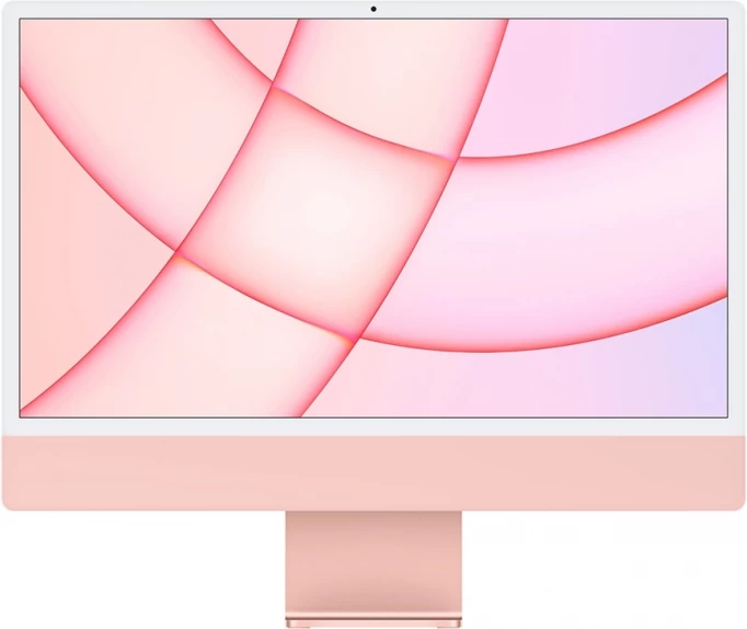 Apple iMac 24" Retina 4,5K, (MJVA3RU/A) (M1, 8C CPU, 7C GPU, 8 ГБ, 256 ГБ SSD), Розовый
