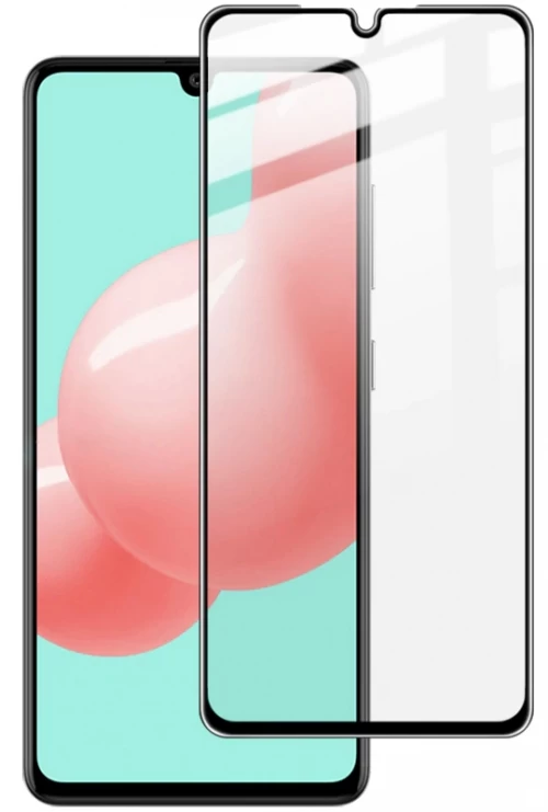 Защитное стекло для Samsung Galaxy A31, Чёрное