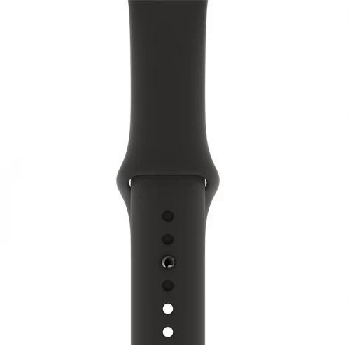Ремешок для Apple Watch 38/40/41 мм силикон, Чёрный