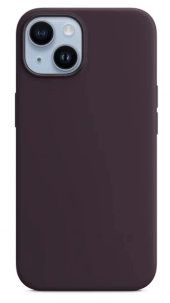 Накладка Silicone Case для iPhone 14, Бузинный