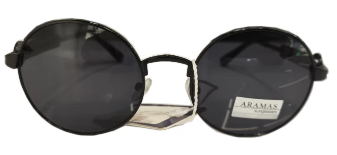 Солнцезащитные очки Aramas 9062 (5) 51 17-143 с пружинками, Чёрный