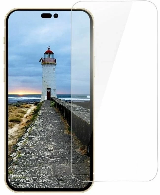 Защитное стекло Anank CURVED Reinforced Edge 2.5D для iPhone 15 Pro Max, Clear