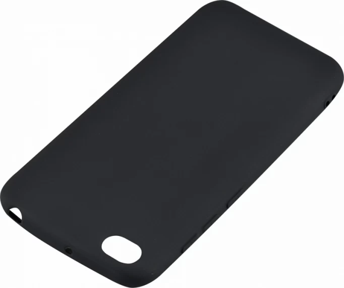 Накладка для Redmi GO силикон матовый, Чёрная
