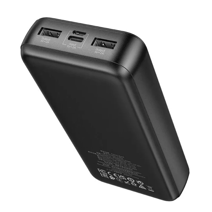 Внешний аккумулятор Hoco J128A Powerful 20000mAh, Чёрный