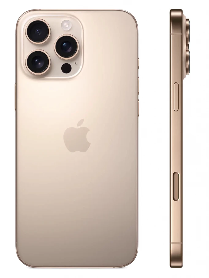 Смартфон Apple iPhone 16 Pro 256Gb Desert Titanium (eSIM)