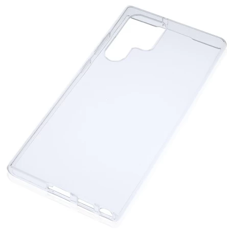 Накладка для Samsung Galaxy S22 Ultra силикон, Прозрачная