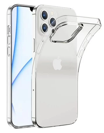Накладка для iPhone 13 силиконовая, Прозрачная