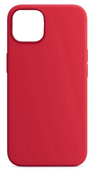 Накладка Silicone Case для iPhone 14, Красная