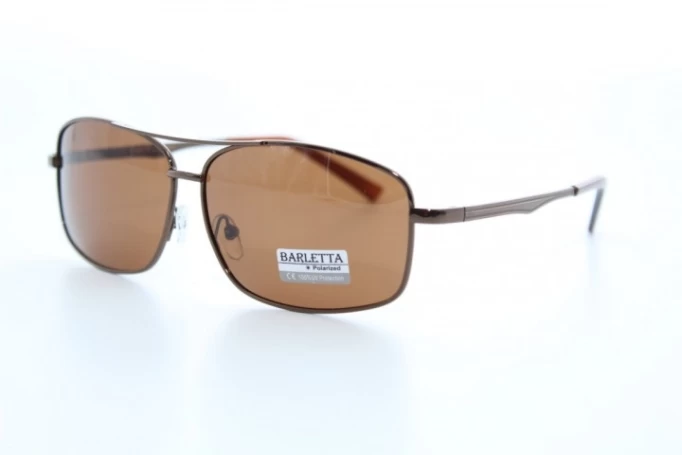 Солнцезащитные очки Barletta 2025 (C2) 58 17-142, Чёрный, коричневый
