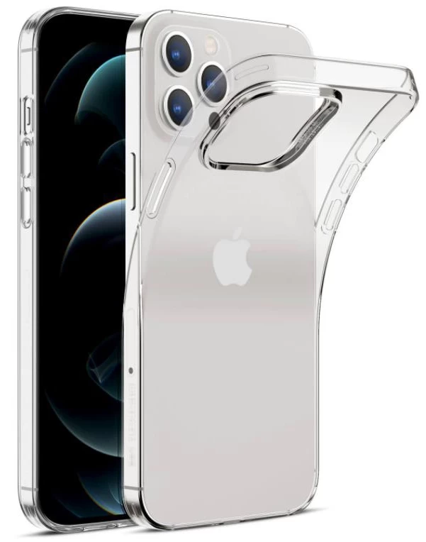 Накладка для iPhone 12 Pro / iPhone 12 силикон, Прозрачная