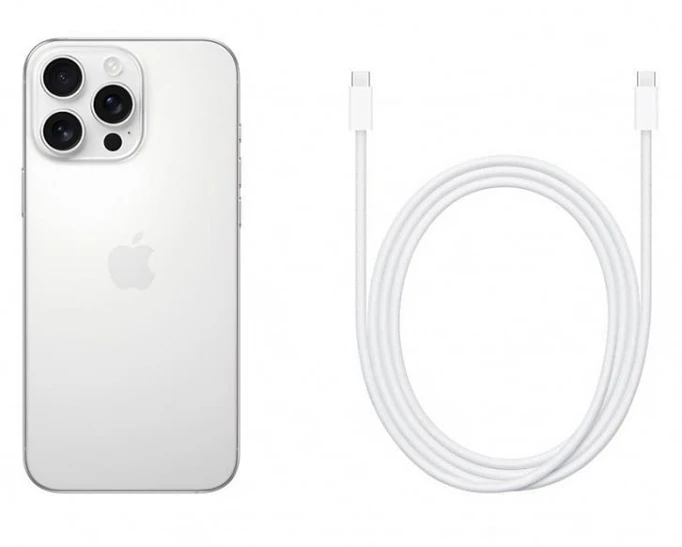 Смартфон Apple iPhone 16 Pro Max 256Gb White Titanium (eSIM)