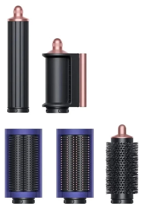 Стайлер для волос Dyson AirWrap Complete Long HS05, Vinca Blue/Rose  подарочный футляр и дорожный чехол