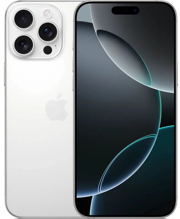 Смартфон Apple iPhone 16 Pro Max 256Gb White Titanium (eSIM)