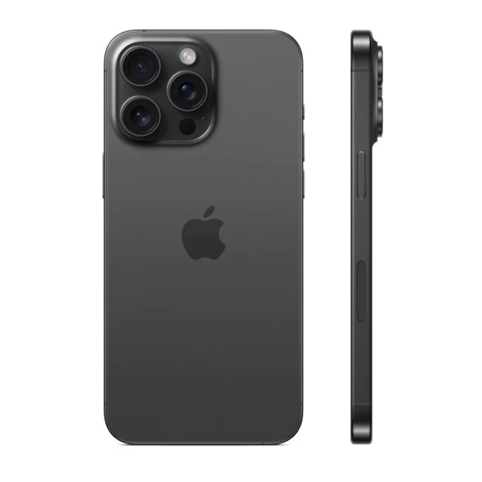 Смартфон Apple iPhone 15 Pro 256Gb Black Titanium (eSIM+SIM)